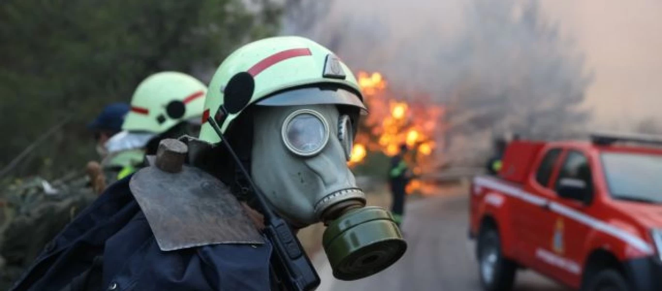 Φωτιά στην Βαρυμπόμπη: Οι περιοχές της Αττικής που έχουν τον πιο μολυσμένο αέρα (φώτο)